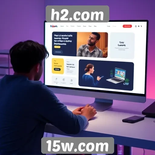 Experiência de usuário no portal h2.com é destacada